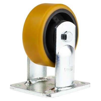Tente Industrial Heavy Duty Swivel Castor with Polyurethane Wheel, 550 kg Load Capacity, 125 mm Wheel 9688FTP125P63