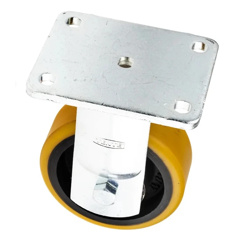 Tente Industrial Heavy Duty Swivel Castor with Polyurethane Wheel, 550 kg Load Capacity, 125 mm Wheel 9688FTP125P63