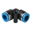Festo QSL Series Nickel Plated Brass Elbow Tube-to-Tube Pneumatic Fitting Push In 10 mm QSL-10