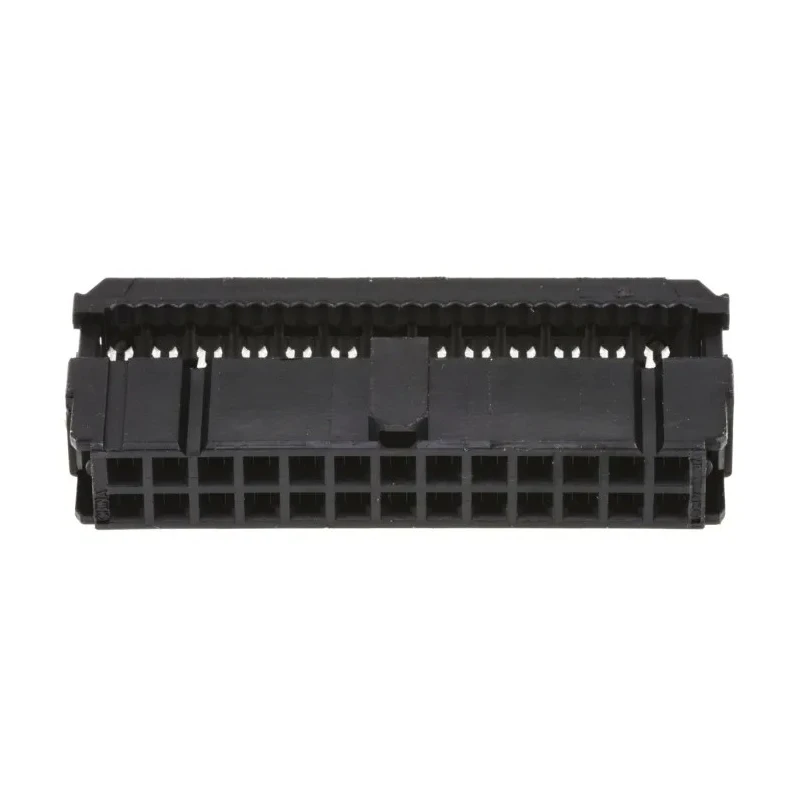 TE Connectivity 26-Way Shrouded IDC Connector Female for Cable, 2 Row, 250V, 1A, AMP-LATCH Novo Series 1658621-6
