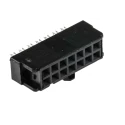 TE Connectivity 14-Way IDC Connector Female Cable Mount, 2 Row, 250V, 1A, AMP-LATCH Novo Series 1658621-2