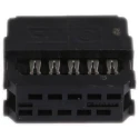 TE Connectivity 10-Way IDC Connector Female for Cable, 2 Row, 250V, 1A, Gold over Nickel Contact Plating 1658621-1