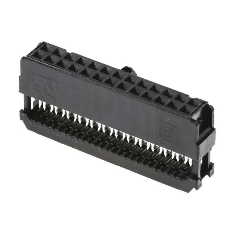 TE Connectivity 26-Way IDC Connector Female for Cable, 2 Row 1658621-6
