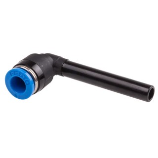 Festo Nickel Plated Brass Elbow Tube-to-Tube Push In Pneumatic Fitting 6 mm QSL-6HL