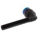 Festo Nickel Plated Brass Elbow Tube-to-Tube Push In Pneumatic Fitting 6 mm QSL-6HL