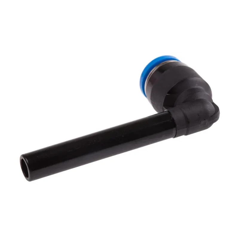 Festo Nickel Plated Brass Elbow Tube-to-Tube Push In Pneumatic Fitting 6 mm QSL-6HL