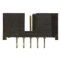TE Connectivity AMP-LATCH Series Straight Through Hole PCB Header, 10 Contact(s), 2.54 mm Pitch, 2 Row, Shrouded 5103308-1