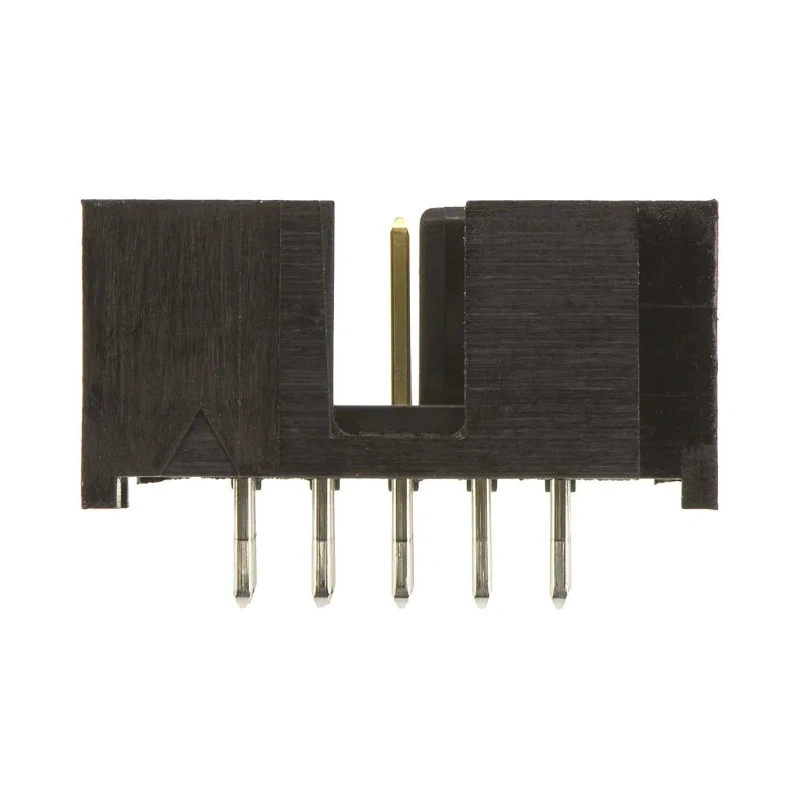 TE Connectivity AMP-LATCH Series Straight Through Hole PCB Header, 10 Contact(s), 2.54 mm Pitch, 2 Row, Shrouded 5103308-1