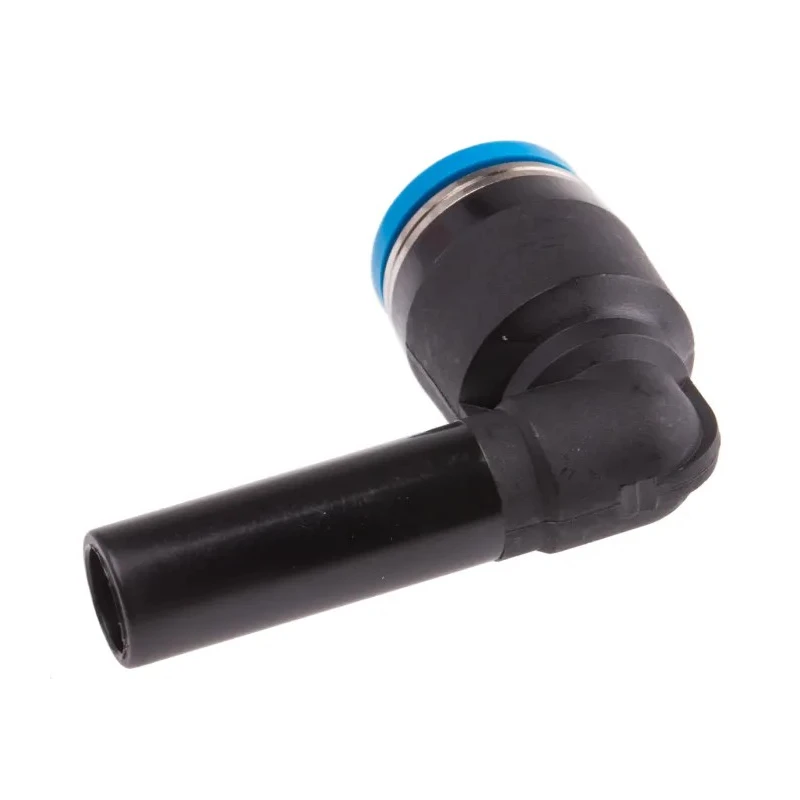 Festo Nickel Plated Brass Pneumatic Fitting Elbow Tube-to-Tube Adapter Push In 8mm 14 Bar QSL-8H