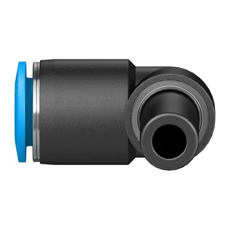 Festo Nickel Plated Brass Pneumatic Fitting Elbow Tube-to-Tube Adapter Push In 8mm 14 Bar QSL-8H