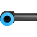 Festo Nickel Plated Brass Pneumatic Fitting Elbow Tube-to-Tube Adapter Push In 8mm 14 Bar QSL-8H