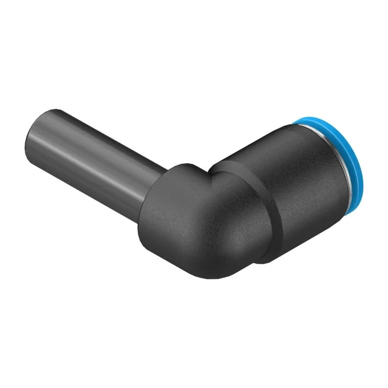 Festo Nickel Plated Brass Pneumatic Fitting Elbow Tube-to-Tube Adapter Push In 8mm 14 Bar QSL-8H