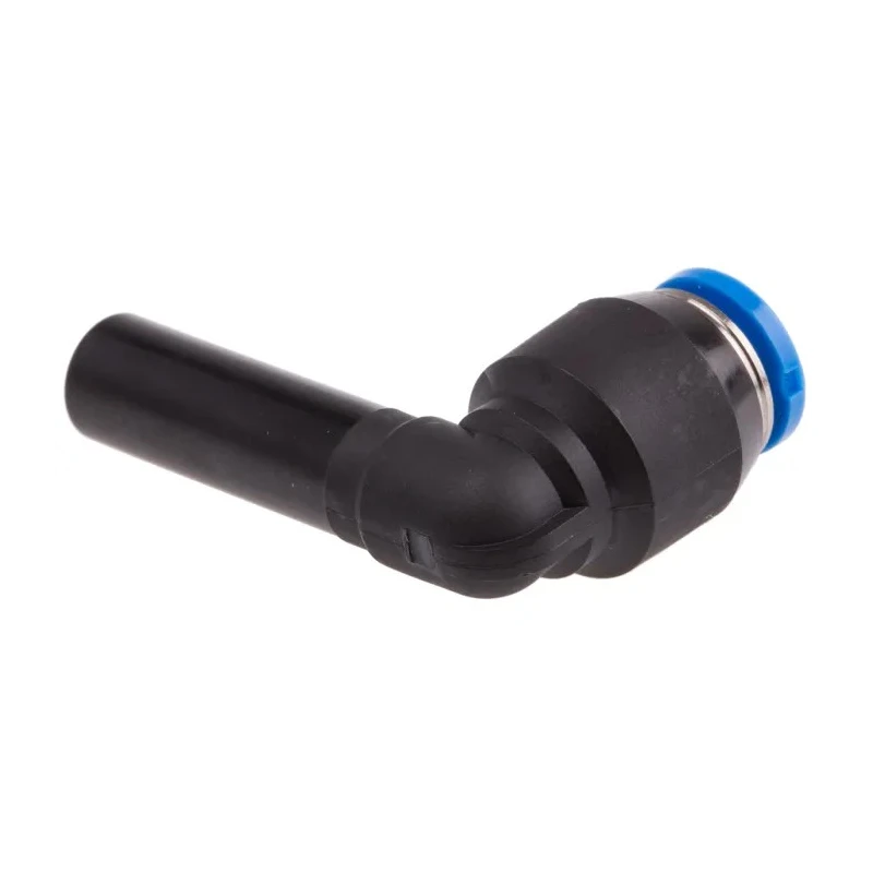 Festo Nickel Plated Brass Pneumatic Fitting Elbow Tube-to-Tube Adapter Push In 8 mm x 6 mm QSL-8H-6