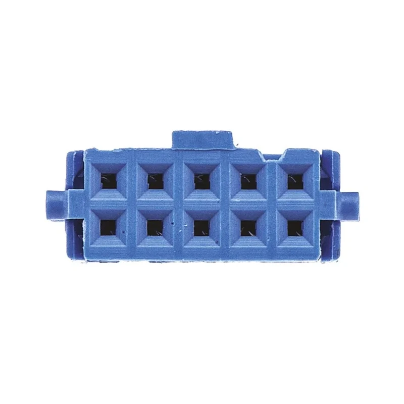TE Connectivity 10-Way 2 Row Shrouded Female IDC Connector for Cable, 250V, 1A, Gold over Nickel Plating 1658526-5