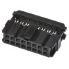 TE Connectivity 16-Way IDC Connector Female Cable Mount Right Angle 250V 1A AMP-LATCH Novo Series 1658621-3