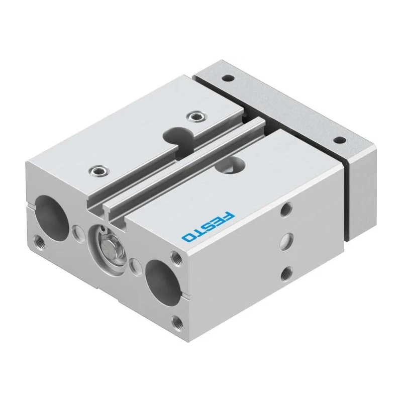 Festo Pneumatic Guided Cylinder 12mm Bore Double Acting 10 bar Max Pressure DFM-12-20-P-A-GF