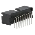 TE Connectivity AMP-LATCH Series Right Angle Through Hole PCB Header, 16 Contacts, 2.54mm Pitch, 2 Row, Shrouded 5103310-3