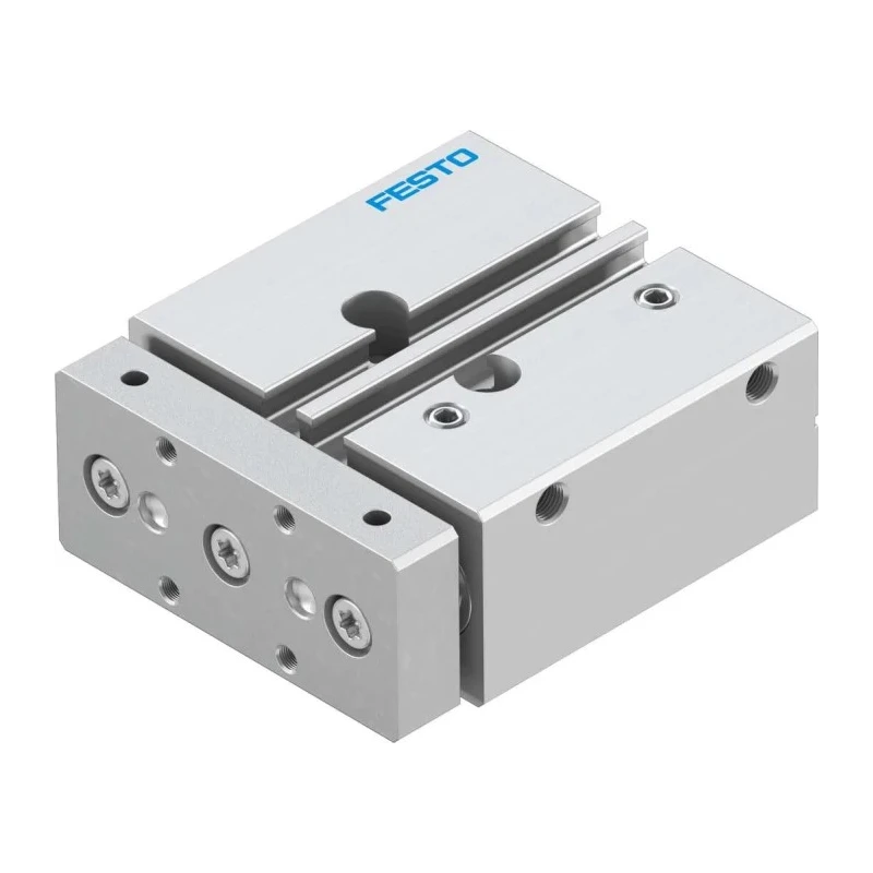 Festo Pneumatic Guided Cylinder 12mm Bore Double Acting 10 bar Max Pressure DFM-12-20-P-A-GF