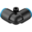 Festo Nickel Plated Brass Pneumatic Elbow Tube-to-Tube Adapter 8 mm Push In Connection QSL-8