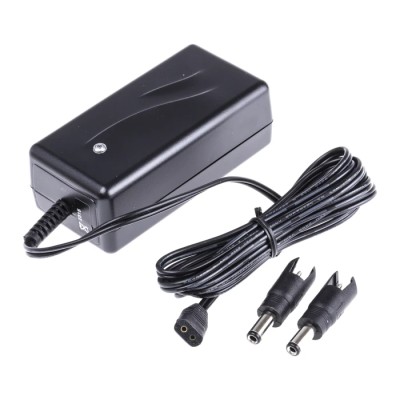 Mascot 9W 6V DC AC/DC Adapter with 2.5 x 5.5 x 12 mm and 2.1 x 5.5 x 12 mm Female Coaxial Plug with Snap Lock 2124000041