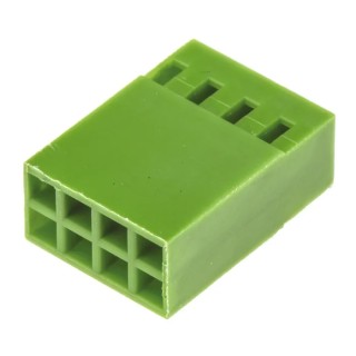TE Connectivity AMPMODU MOD IV Female Connector Housing 2.54 mm Pitch 8 Way 2 Row Straight 925367-4