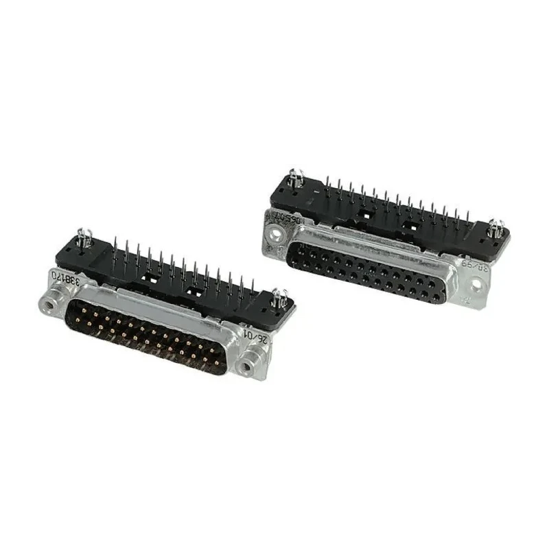 TE Connectivity 9 Way Right Angle 2.74 mm Pitch Through Hole D-Sub Connector with 4 to 40 UNC Screw Lock Female 3-106505-2
