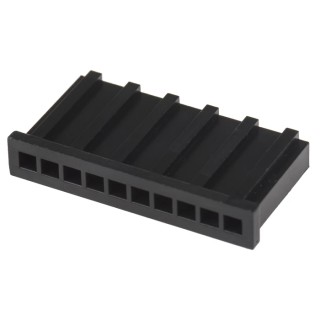 TE Connectivity AMPMODU MOD II Female Connector Housing 2.54 mm Pitch 10 Way 1 Row Straight 280362