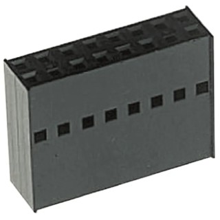 TE Connectivity AMPMODU MOD IV Female Connector Housing 2.54 mm Pitch 16 Way 2 Row Straight 925367-8