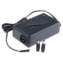 Mascot 3-Pin IEC Switched Mode Power Supply AC/DC Adapter 16V DC 60W with 2.5 x 5.5 x 12 mm and 2.1 x 5.5 x 12 mm 2020000045