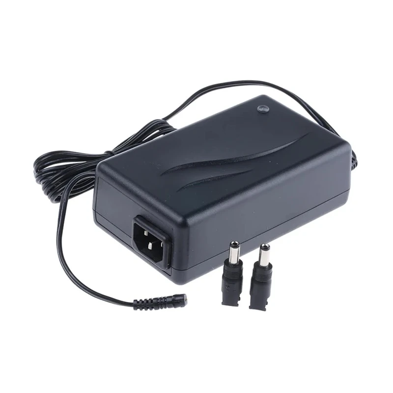 Mascot 3-Pin IEC Switched Mode Power Supply AC/DC Adapter 16V DC 60W with 2.5 x 5.5 x 12 mm and 2.1 x 5.5 x 12 mm 2020000045