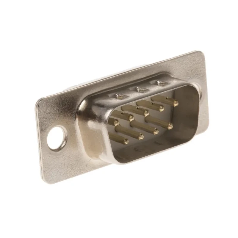 Wurth Elektronik 9 Way Straight Cable D-Sub Connector 125V 3A Steel Housing Gold Plated Contacts 61800924823