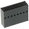 TE Connectivity AMPMODU MOD IV Female Connector Housing 2.54 mm Pitch 16 Way 2 Row Straight 925367-8