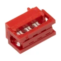 Wurth Elektronik 6-Way IDC Connector Male for Cable, 2 Row, 250V, Tin over Nickel Plating 690157000672
