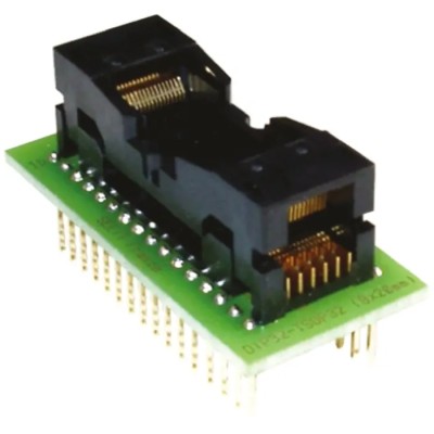 Seeit Surface Mount 1.27 mm Pitch Test & Burn-in Socket DIP to TSOP ADA-TSOP32-20