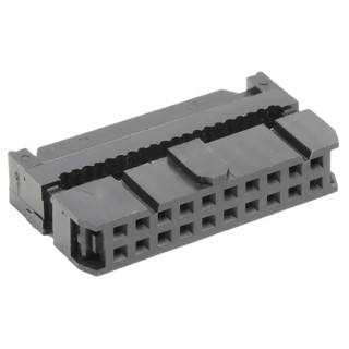 Wurth Elektronik 20-Way IDC Connector Female for Cable 2 Row 250V AC 1A WR-BHD 61202023021