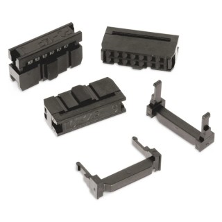 Wurth Elektronik 50-Way IDC Connector Female for Cable Straight Mount 2 Row Gold Plating 250V AC 1A 61205023021