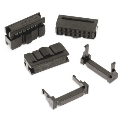Wurth Elektronik 50-Way IDC Connector Female for Cable Straight Mount 2 Row Gold Plating 250V AC 1A 61205023021