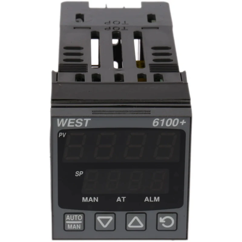 West Instruments PID Temperature Controller with 1 Input 1 Output Linear Control 240V AC On-Off P6100-2700-00-0
