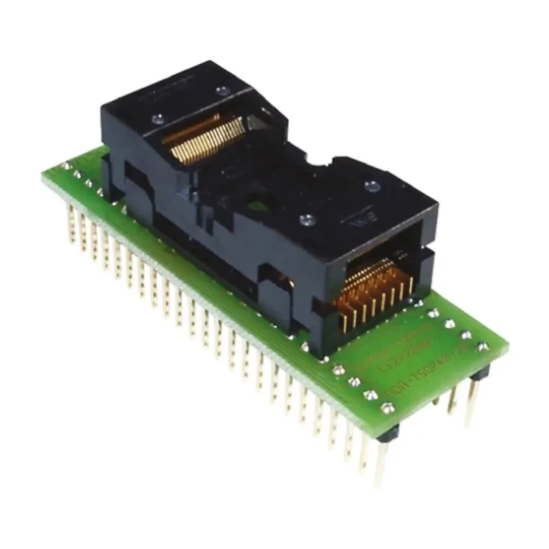 Seeit Straight Surface Mount 1.27 mm Pitch Test & Burn-in Socket, DIP to TSOP ADA-TSOP48-20