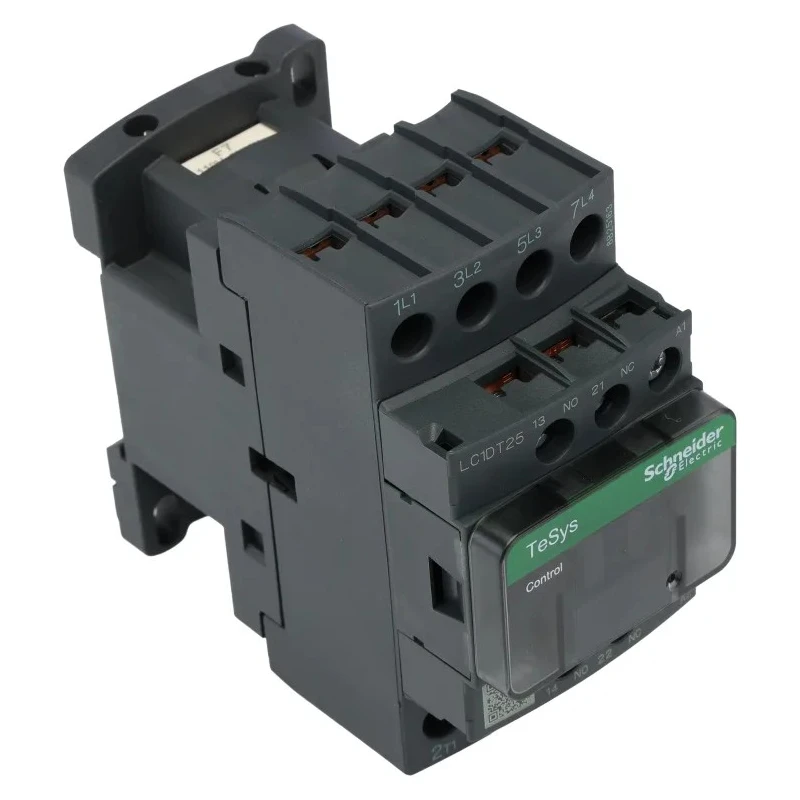 Schneider Electric LC1D Series Contactor, 110V AC Coil, 4-Pole, 25A Contact Current, 690V AC Contact Voltage, DIN LC1DT25F7