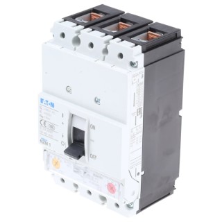 Eaton xEnergy NZM1 Molded Case Circuit Breaker 3-Pole 63A 25 kA Breaking Capacity DIN Rail NZM1