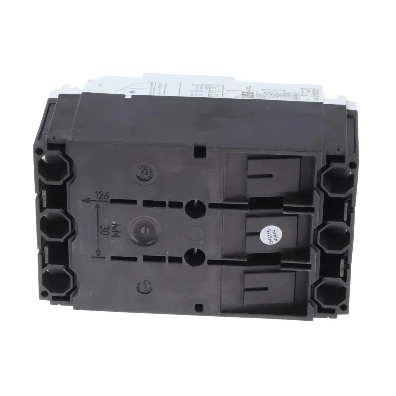 Eaton xEnergy NZM1 Molded Case Circuit Breaker 3-Pole 63A 25 kA Breaking Capacity DIN Rail NZM1