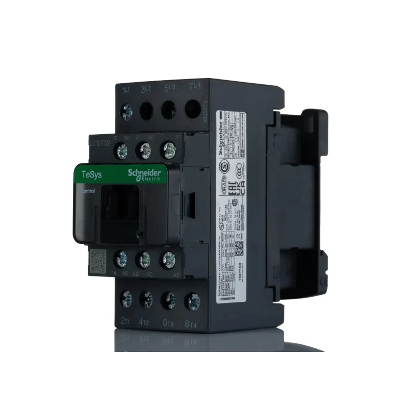 Schneider Electric LC1D Contactor, 4-Pole, 32 A, 230V AC Coil, 1.56 W Power Rating LC1DT32P7