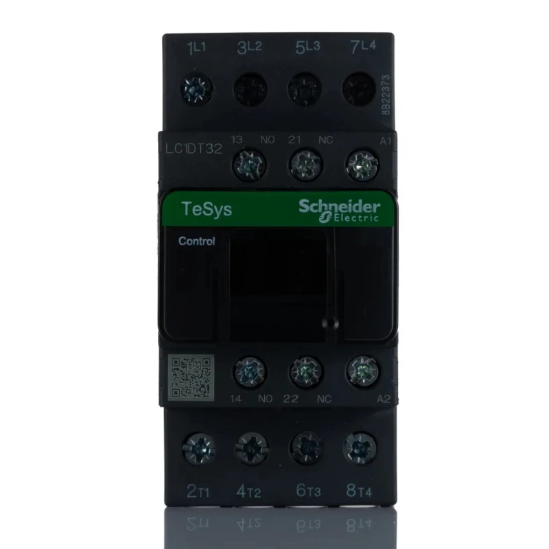 Schneider Electric LC1D Contactor, 4-Pole, 32 A, 230V AC Coil, 1.56 W Power Rating LC1DT32P7