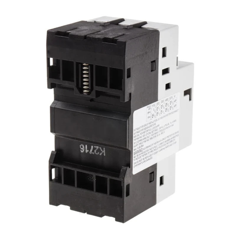 RS PRO Motor Protection Circuit Breaker 250mA 400mA 690V Thermal Magnetic Release 3 Poles MS32 Series 121-6846