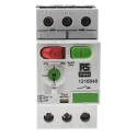 RS PRO Motor Protection Circuit Breaker 630 mA, 1A, 690V, 3 Poles, IP40, IP20, -25°C to 60°C, MS32 Series 121-6848