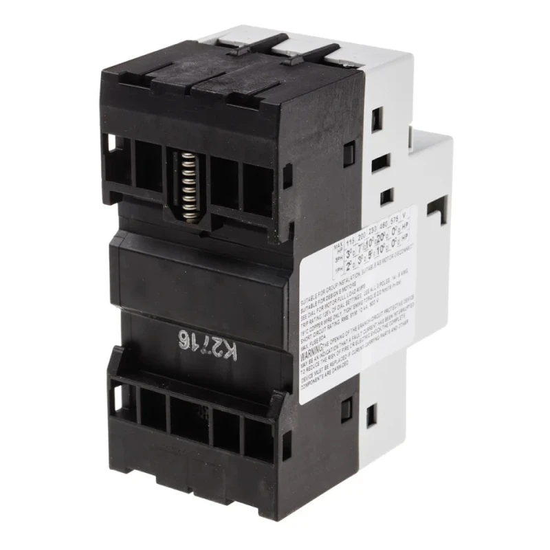 RS PRO 400mA, 630 mA Motor Protection Circuit Breaker 690V, Temperature Range -25°C to 60°C 3 Poles 121-6847