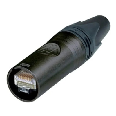 Neutrik EtherCon Series RJ45 Connector Male Cable Cat6a Unshielded Straight 1 Port 8 Way 