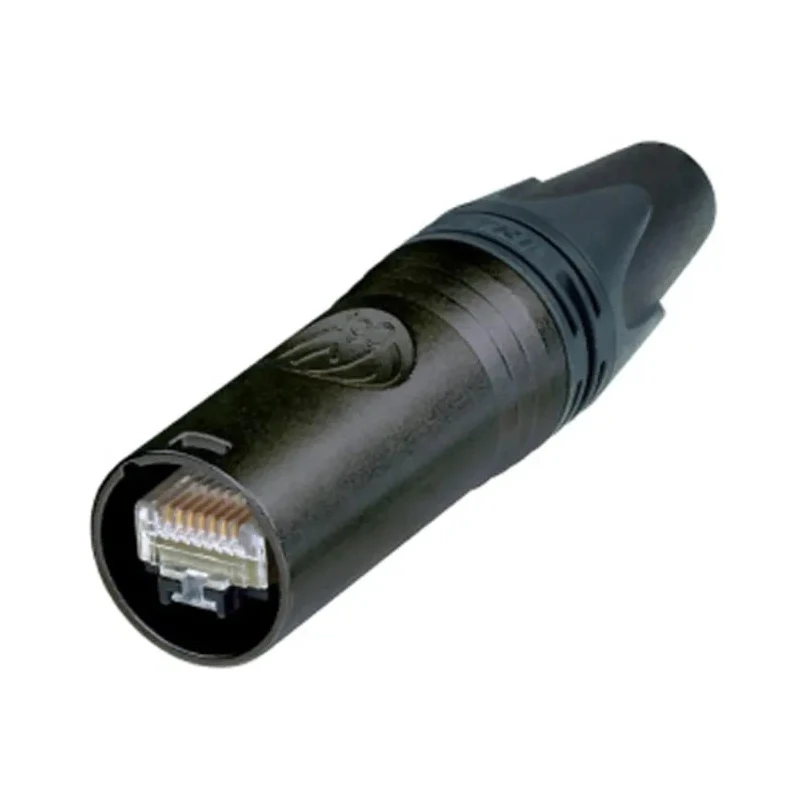 Neutrik EtherCon Series RJ45 Connector Male Cable Cat6a Unshielded Straight 1 Port 8 Way 