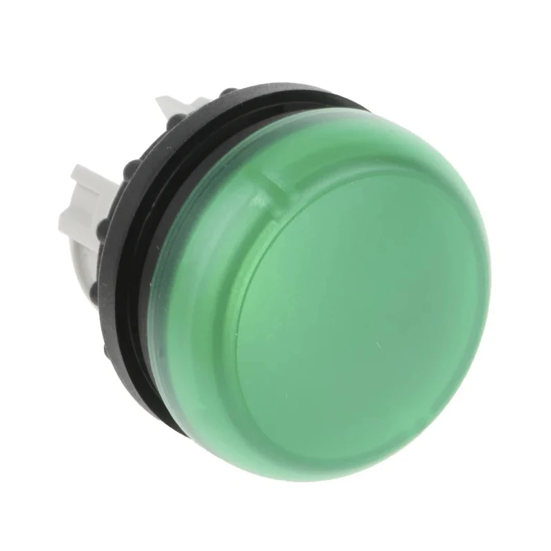 Eaton Flush Rear Surface Mount Green LED Indicator RMQ Titan M22 22 mm Cutout 12-30 V AC/DC 78639218 M22-L-G+M22-A+M22-LED-G